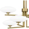 Quoizel Chenal 6-Light Aged Brass Chandelier QCH5577AB